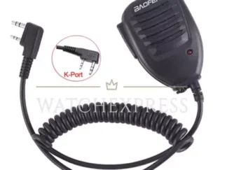 AURICOLARE per Ricetrasmittente Baofeng-CUFFIA Microfono altoparlante con CLIP