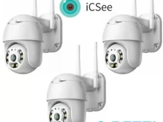 3X TELECAMERA TELECAMERE ESTERNA ICSEE CAM PTZ WIFI CAMERA  NEW WIRELESS ESTERNO