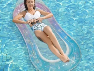 Lettino Materassino Gonfiabile Per Piscina Amaca Galleggiante Mare NEW