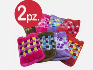 Borsa Acqua Calda Scaldino Elettrico Scalda Mani e Piedi Teporino Anallergico