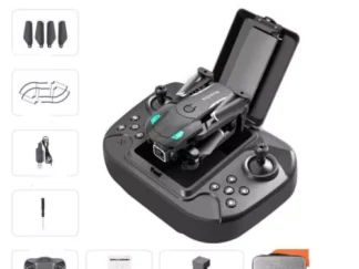 MINI DRONE 4K QUADRICOTTERO PIEGHEVOLE TELECAMERA WI-FI TELECOMANDO CON VALIGIA