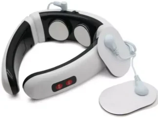 MASSAGGIATORE ELETTRICO PER COLLO CERVICALE A IMPULSO VERTEBRE MAGNETOTERAPIA