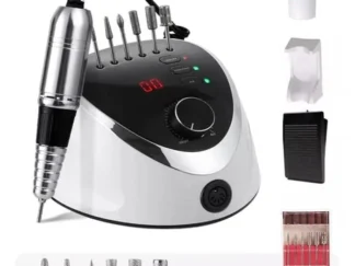 FRESA per Unghie MANICURE PEDICURE Professionale 35000 Giri RICOSTRUZIONE M12